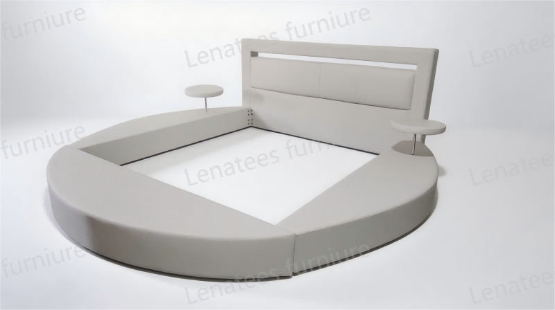 四角くて丸いベッドに別れを告げて、寝室に愛を広げましょう